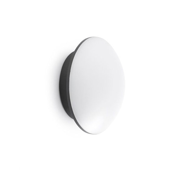 Faro - Væglampe - Sol LED rund loftslampe D14 cm IP54 - Grå GRÅ