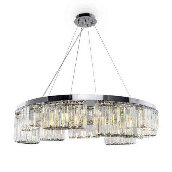 Maytoni Colline Modern Colline 9-Light Krom taklampa