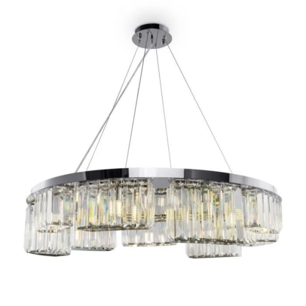 Maytoni Colline Moderne Colline loftslampe med 9 kromlamper