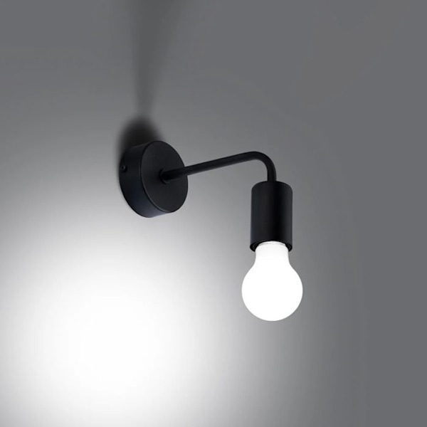 Sollux Lighting Norah væglampe svart