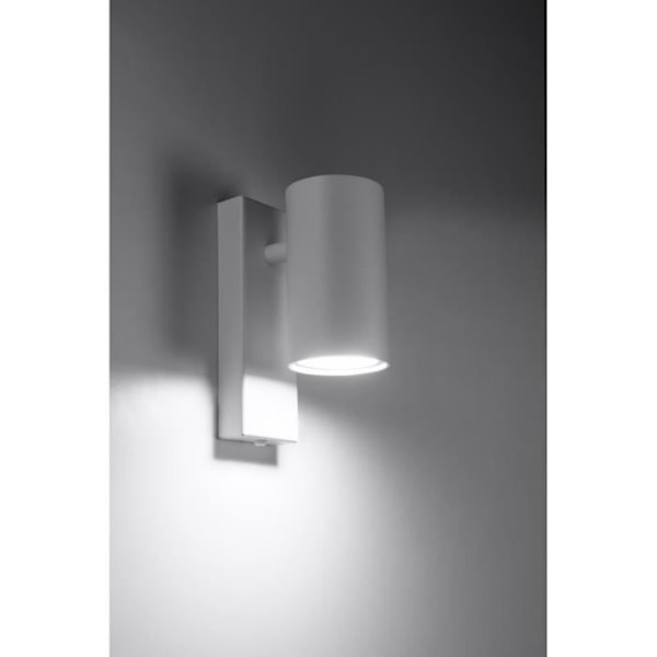 Spot enkel - Sollux Lighting - Utti - Vit - GU10 - 40W - IP20