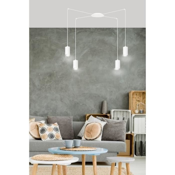 Emibig TRAKER Traker White Cluster Taklampa 4x GU10