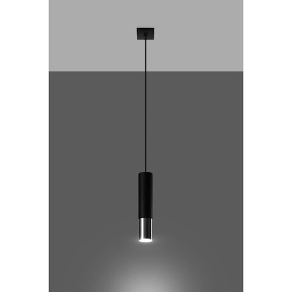 LOOPEZ 1 GU10 LED taklampa Modern Loft BOHO Design Corridor -Svart/koppar