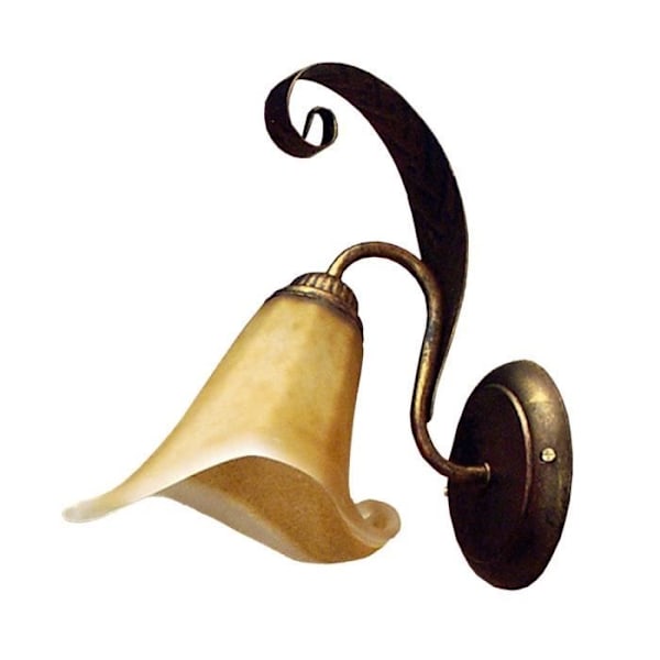 Væglampe - Onli - ALGA - Glas skærm - E14 - IP20 - 32 cm