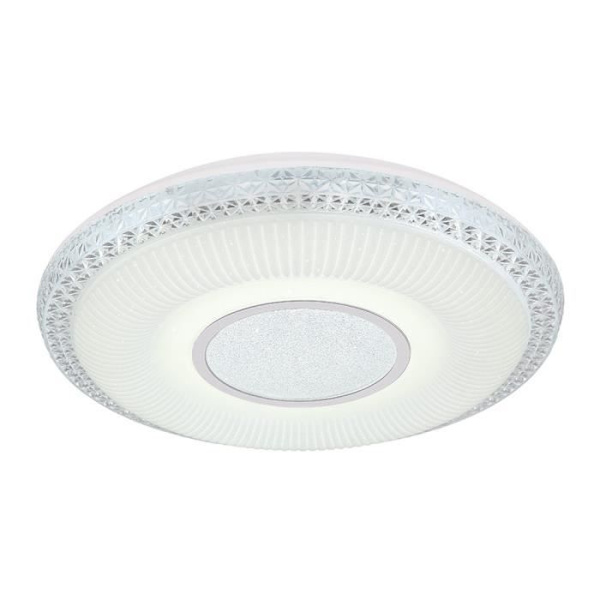 LED-taklampa, stjärneffekt, fjärrkontroll, Globo 48411-40RGB