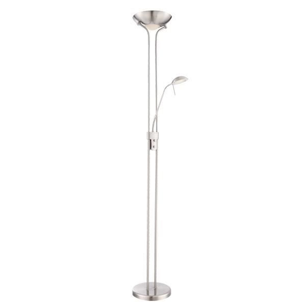 Golvlampa - CristalRecord - Lampa LED golvlampa i nickel (justerbar)