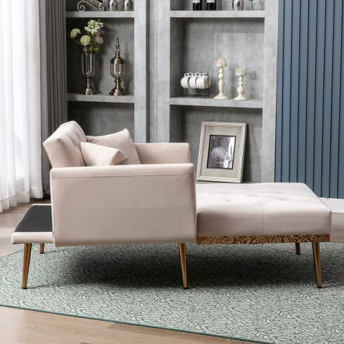 Modern stolsats i beige – justerbart vardagsrum för varje hem Beige