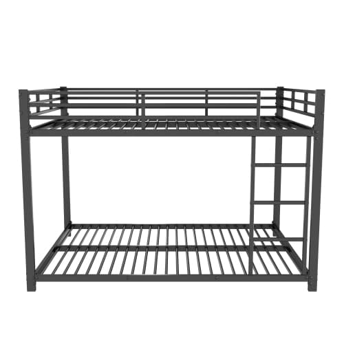 Svarta barn- och våningssängar 140x200 cm | Klassisk design Black
