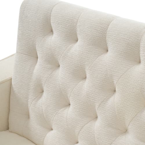 Multifunktionell beige bäddsoffa med förvaringsutrymme - Inkl. USB-laddning, mugghållare & kuddar Beige