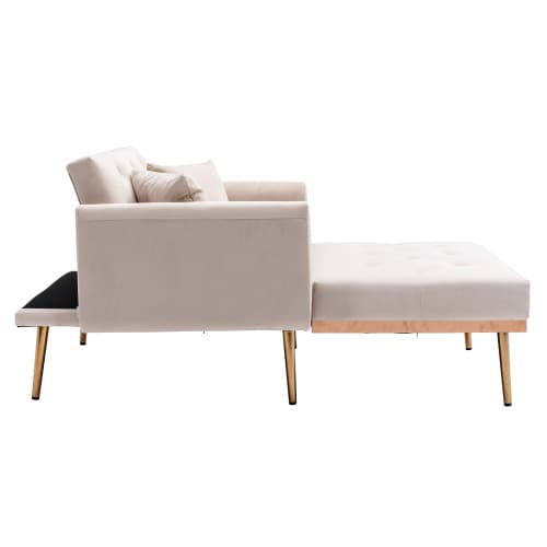 Modern stolsats i beige – justerbart vardagsrum för varje hem Beige