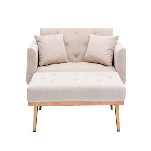 Modern stolsats i beige – justerbart vardagsrum för varje hem Beige