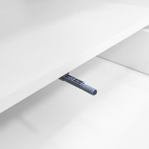 Molnigt soffbord med lådor – Modern design för ditt vardagsrum White