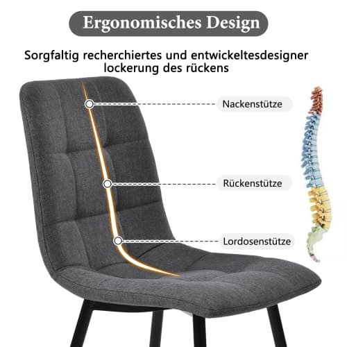 Matgrupp 117cm\", \"köksbord med stolar\", \"grå linnedstolar\", \"gyllene bordsben Gray