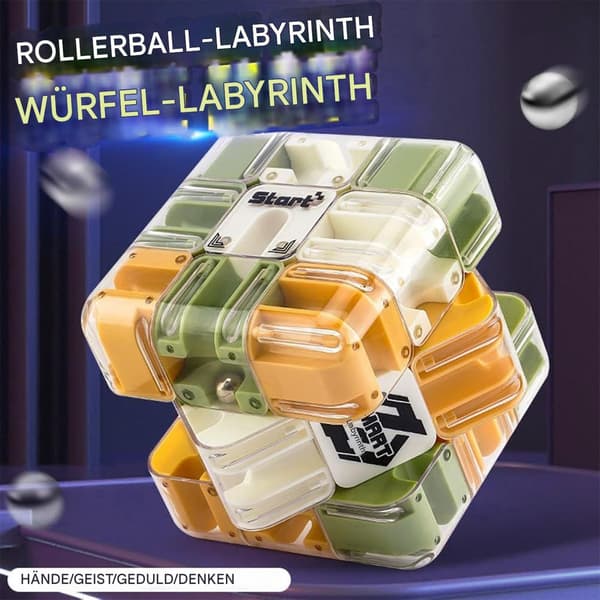 3D Labyrinth Ball, Complex Rolling Ball Puzzle, Labyrinth, 3D Puzzle, Maze Cube, Magic Cube