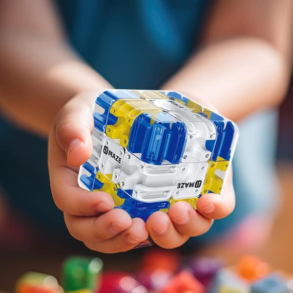 3D Labyrinth Ball - Rolling Ball Educational Toy, Puzzle Cube