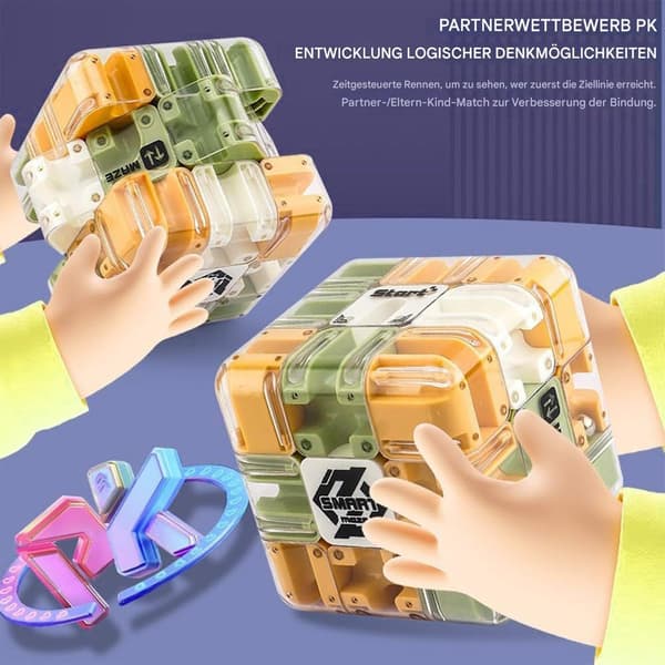 3D Labyrinth Ball, Complex Rolling Ball Puzzle, Labyrinth, 3D Puzzle, Maze Cube, Magic Cube