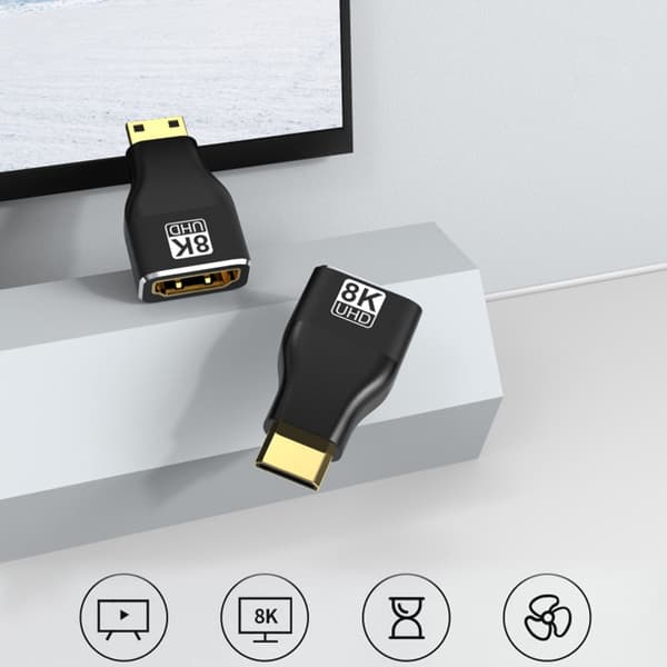 8K Adapterkonverter @60Hz Bi-direktionel kabelforlænger til bærbar computer