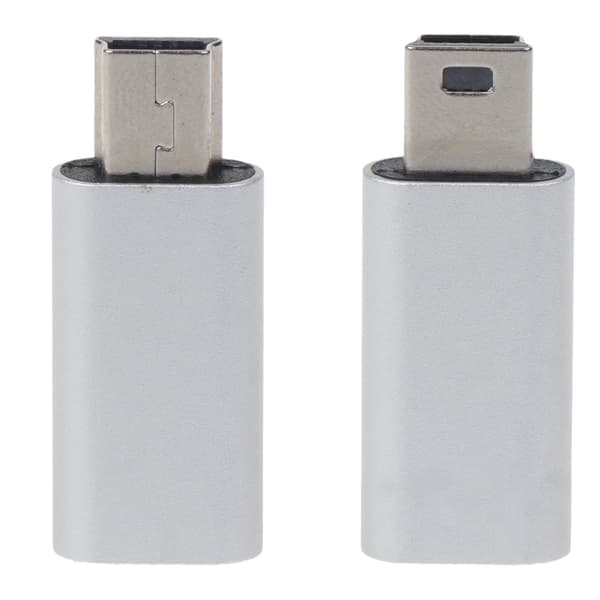 USB C till Mini USB 2.0 Adapter Typ C Hona till Mini USB 2.0 Hane Konverterare