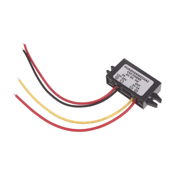 Trin-strømadaptere Praktisk konverter 12-24V til 3V til elektronisk gadget