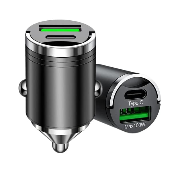 100W Type C Oplader Effektiv Strømforsyning Rejsevenlig Oplader Bærbar Strøm Oplader til Bærbare Computere & Telefoner