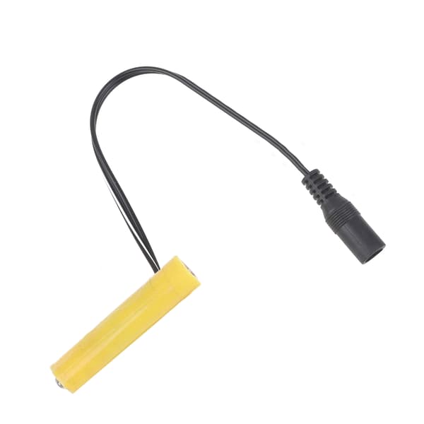 6V AAA Dummy Batteriadapter Strømforsyningskabel Erstat 4x1.5V AAA Batteri EU
