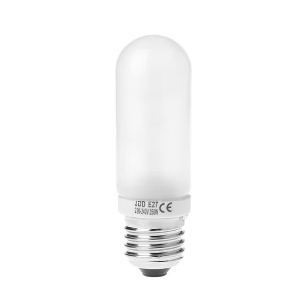 220V-240V 250W JDD E27 Blitzlysrør til fotostudie Flash LED-lys