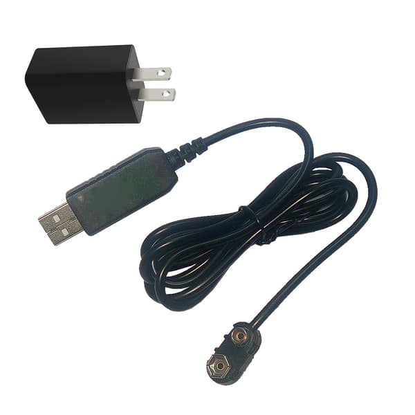 6F22 9V batterieliminator strömkabel för LED-leksaker radio strömkabel