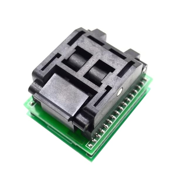 TQFP32 QFP32 till DIP32 IC Programmer Adapter Chip Test Socket Converters Supply Connectors Elektroniska Chip Förstärkare