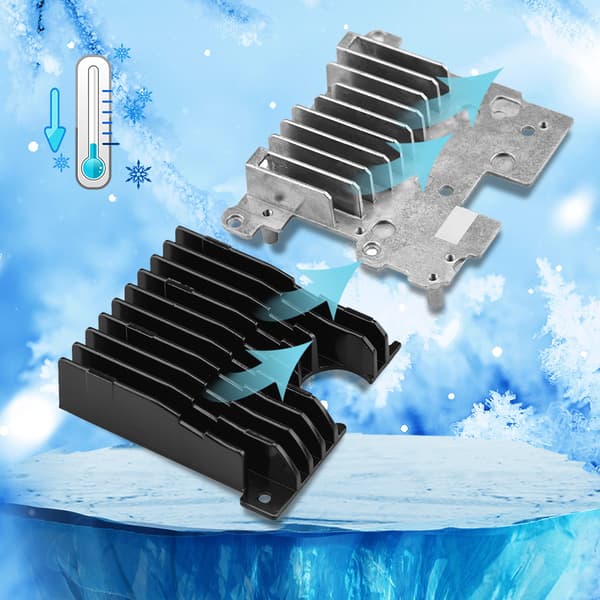 Kylfläns reparationsmontering reservdelar passar för FPV Combo Controller 2, drönarersättningstillbehör Lower heat sink
