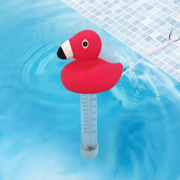 Pooltermometer Tecknad Djur för Nyfödda Digital Display Badkar Pool Flytande Termometer Tecknad Design null - Yellow duck