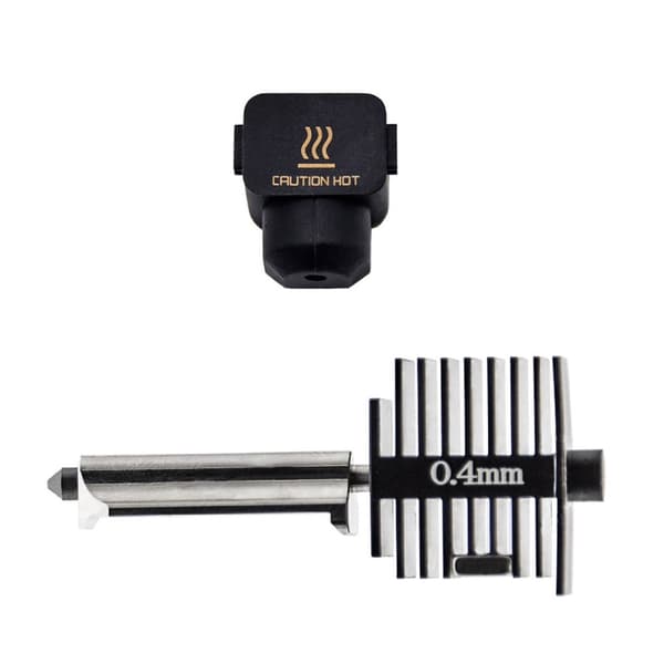 3D Printer Hotend Kit Hærdet Stål Dyse Hot end Kit 0.2/0.4/0.6mm Dyser til Bambu Lab A1 Mini