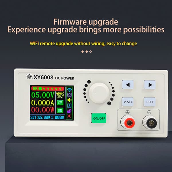 DC-virtalähde 60V 8A 480W alennusmoduuli LCD-näytöllä Vakiojännite/virta Huoltolaite Helppo käyttö Xy6008W