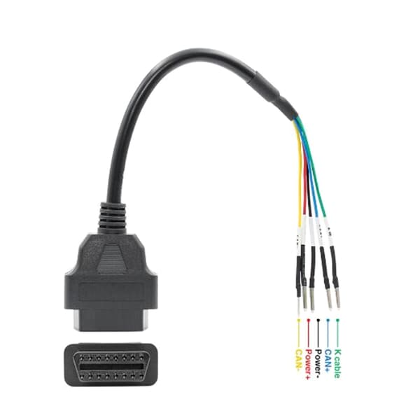 Jumper Tester Stik Diagnostisk Kabel Universal K+CAN OBD2 Kabel til Køretøjer