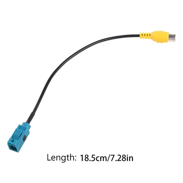 8'' Fakra Z han til RCA han Pigtail-kabel til bil DVD GPS antenneforlængerkabel bilelektronikkabel