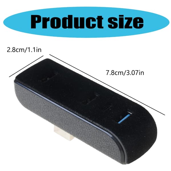 Handskerum USB Hub Port til Bil 3/Y Dockingstation 4 I 1 Dataoverførselsadapter