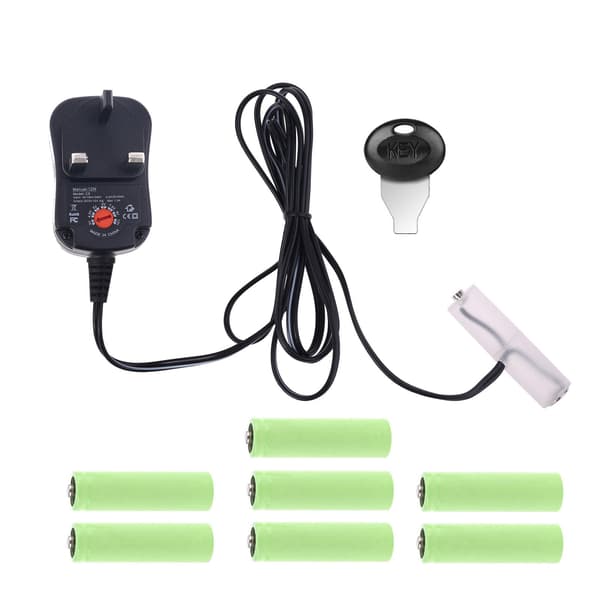 AA batterieliminator UK strømforsyning justerbar spænding 3V 4.5V 6V 9V 12V adapter kan erstatte 2AA til 8AA batterier