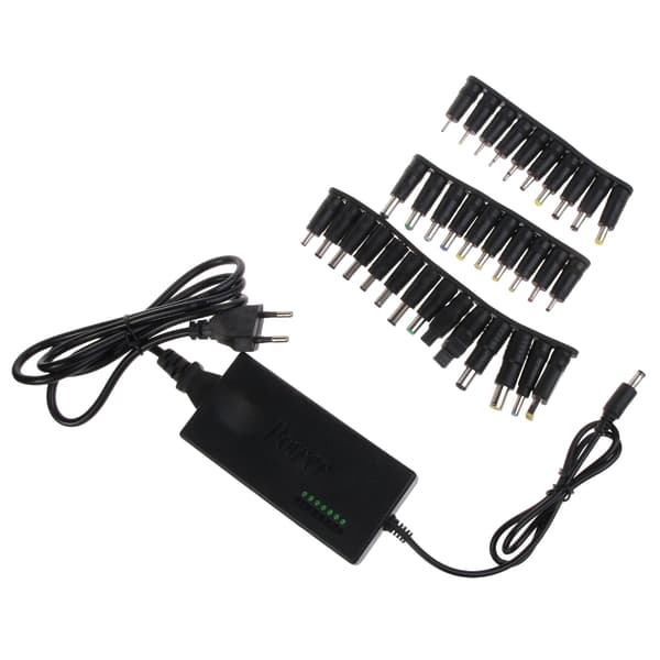 5.5x2.1mm 96W 12V-24V Justerbar AC Laptop Strømadapter Oplader til Notebook US Plug