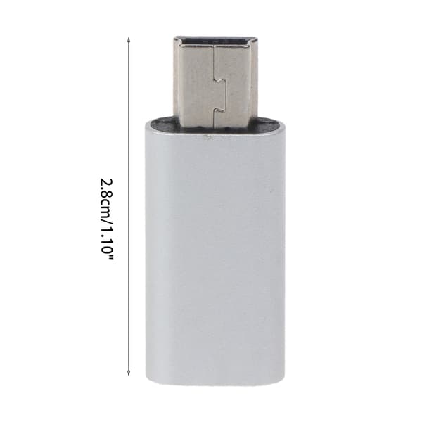 USB C till Mini USB 2.0 Adapter Typ C Hona till Mini USB 2.0 Hane Konverterare