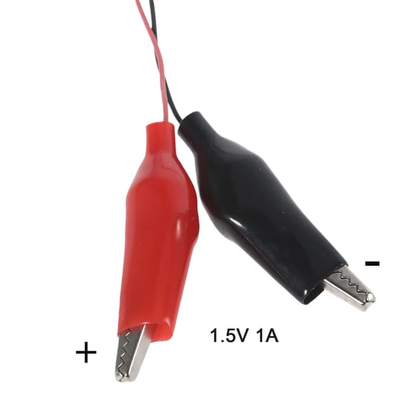 AC 100-240V til DC 1.5V 1A Klips Strømforsyning C D AA AAA Batterieliminator EU