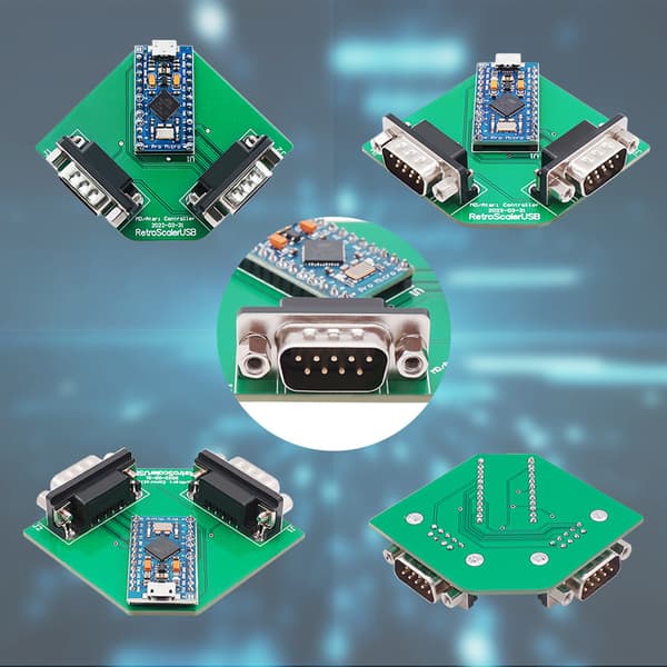Konverteringsadapter, håndtakskonverterer eksternt kort for MD/CD32/NES/SNES/PCE spillkontrolleradapter null - For PCE