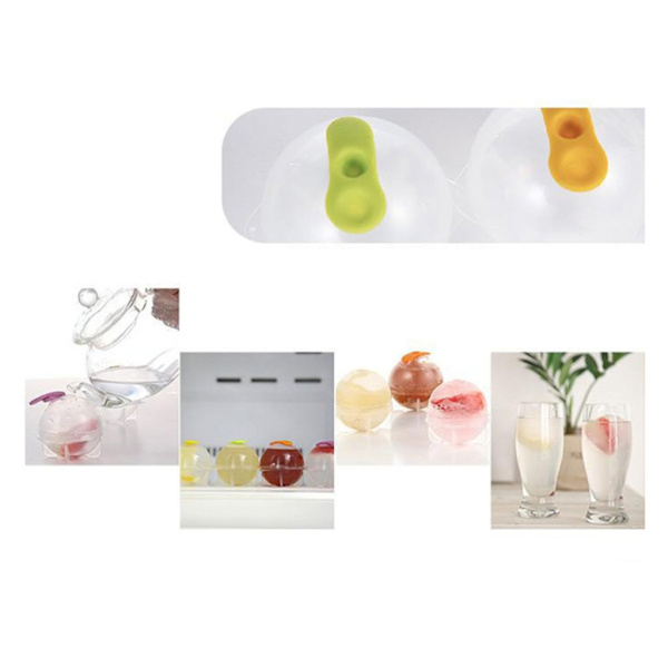 12/16-pack isbitsformar runda isbitsmaskiner isbitsbricka isbitsformar små isbrickor för cocktails whisky null - 12PCS Large