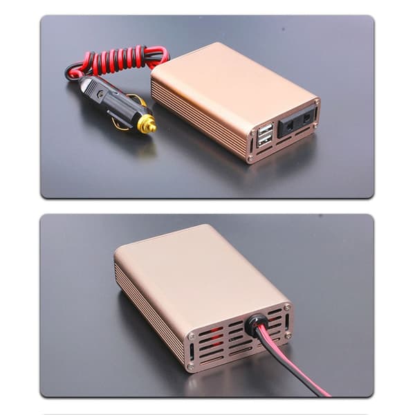 150W Bilstrømomformer DC 12V til 220V AC Strømomformere til Køretøjer Konverter null - 220V