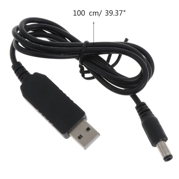 USB 5V - DC 9V 5.5mm 2.1mm tehonkorotuslinja Step UP -moduuli USB-virtalähde