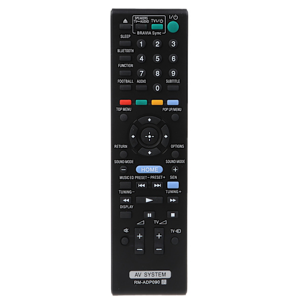Lättviktigt AV-system Ljudfjärrkontroll RM ADP090 för BD-E280 HBD-T79 HBD-E2100 DBD-E3100 BDV-E4100