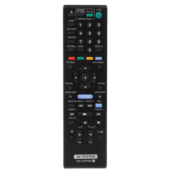 Lett AV-system Lydfjernkontroll RM ADP090 for BD-E280 HBD-T79 HBD-E2100 DBD-E3100 BDV-E4100