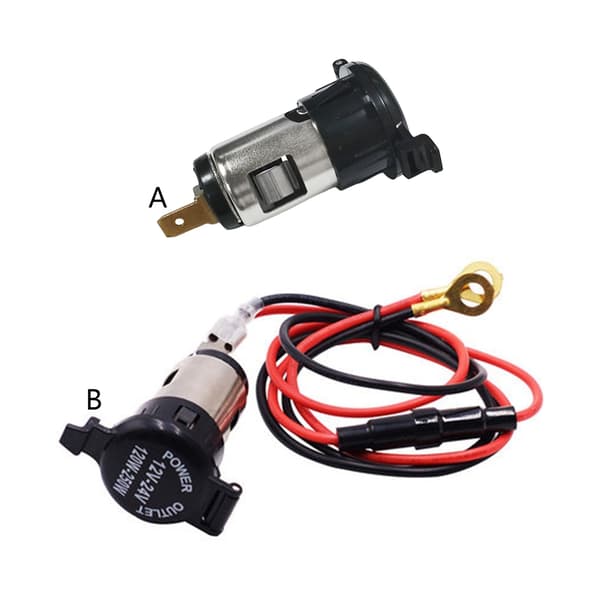 Erstatning 12V-24V Lighter Strømuttak Sigarettenneruttak null - A