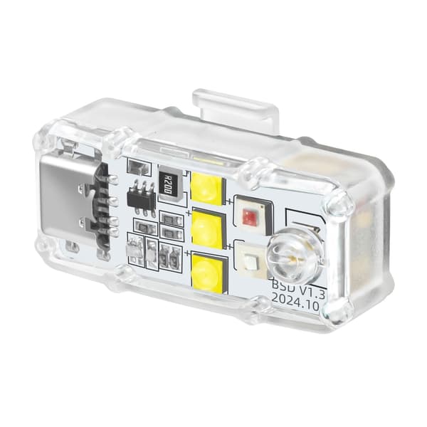 Droner Antikollisjon Strobelys Nattflyging Droner LED-lys med Batteriindikatorer, 90mAh 9Moduser