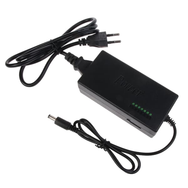 5.5x2.1mm 96W 12V-24V Justerbar AC Laptop Strømadapter Oplader til Notebook US Plug