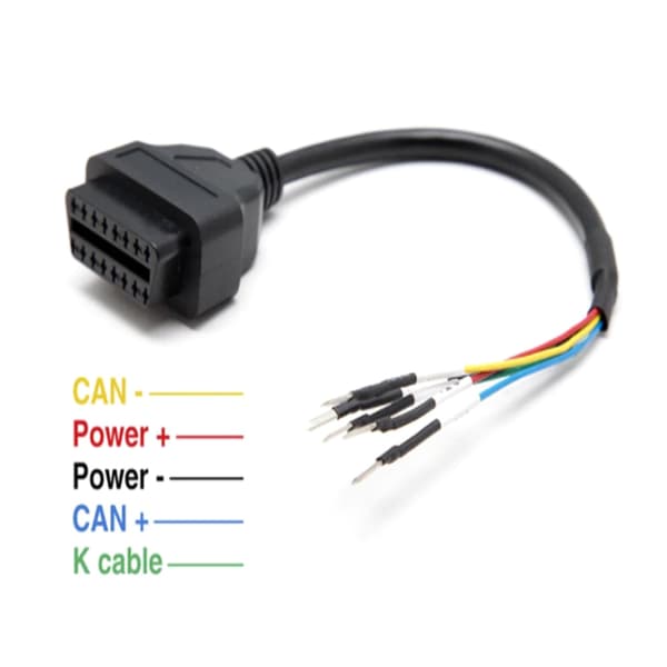 Jumper Tester Stik Diagnostisk Kabel Universal K+CAN OBD2 Kabel til Køretøjer