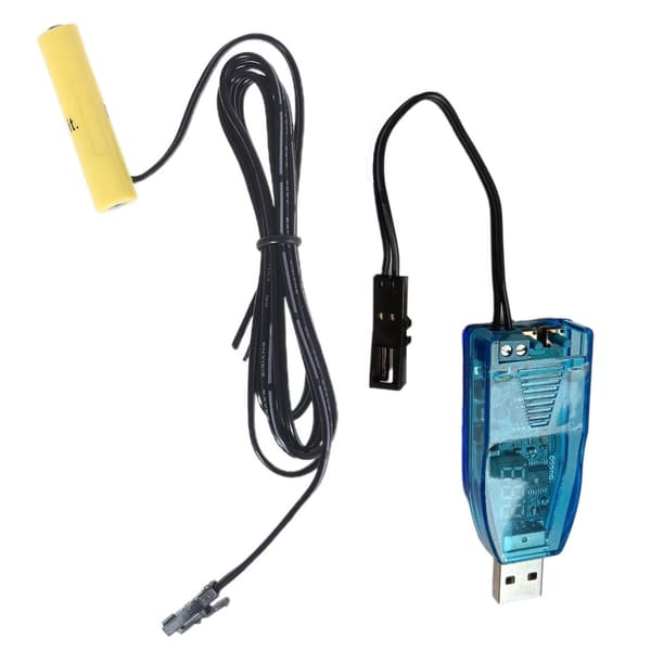 USB til 1.5V 3V 4.5V 6V 12V AAA Dummy Batterikabel til Radio LED Lys Ventilator Legetøj